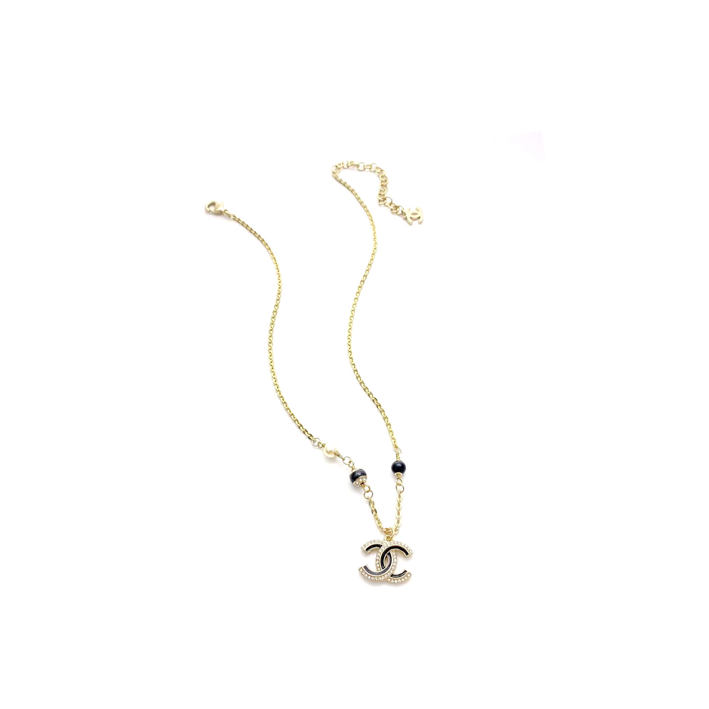 CHANEL DOUBLE C NECKLACE ABC473 